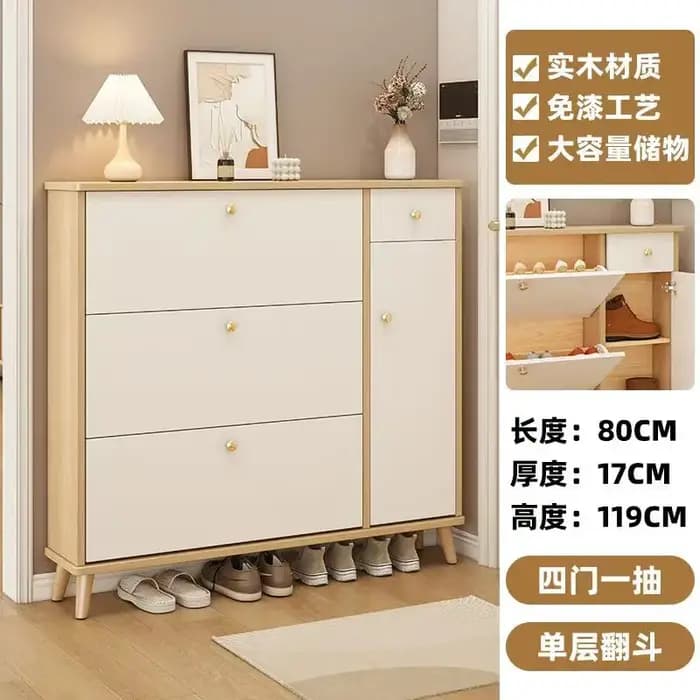 Meubles de rangement de style ferme, armoires à chaussures en bois, étagères de bureau d'extérieur,