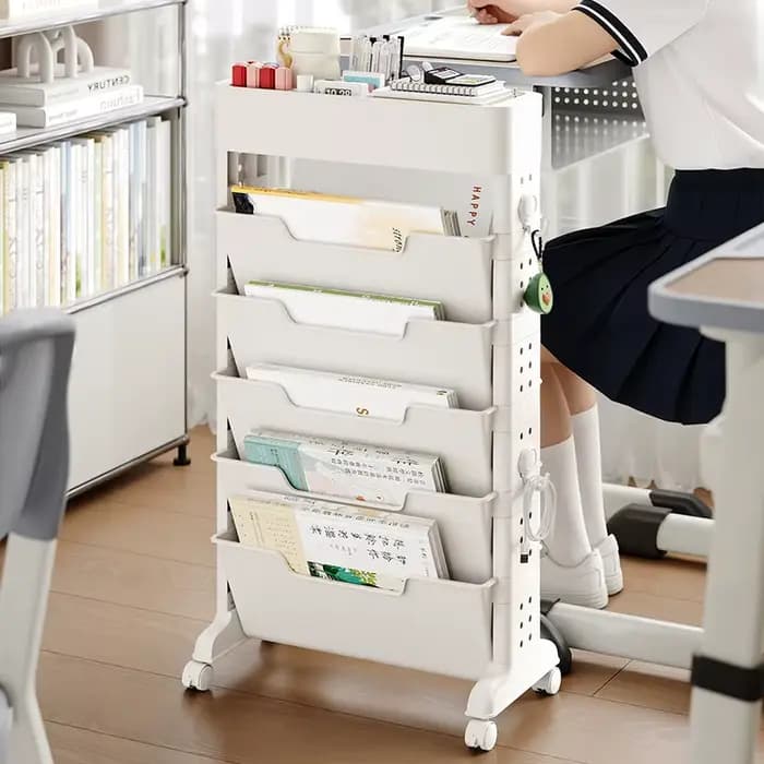 Étagère d'appoint, support de rangement pour cartable
