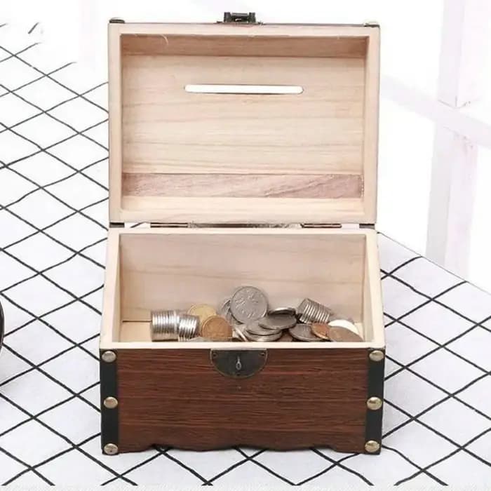 Rétro Vintage créatif avec serrure boîte au trésor décorative