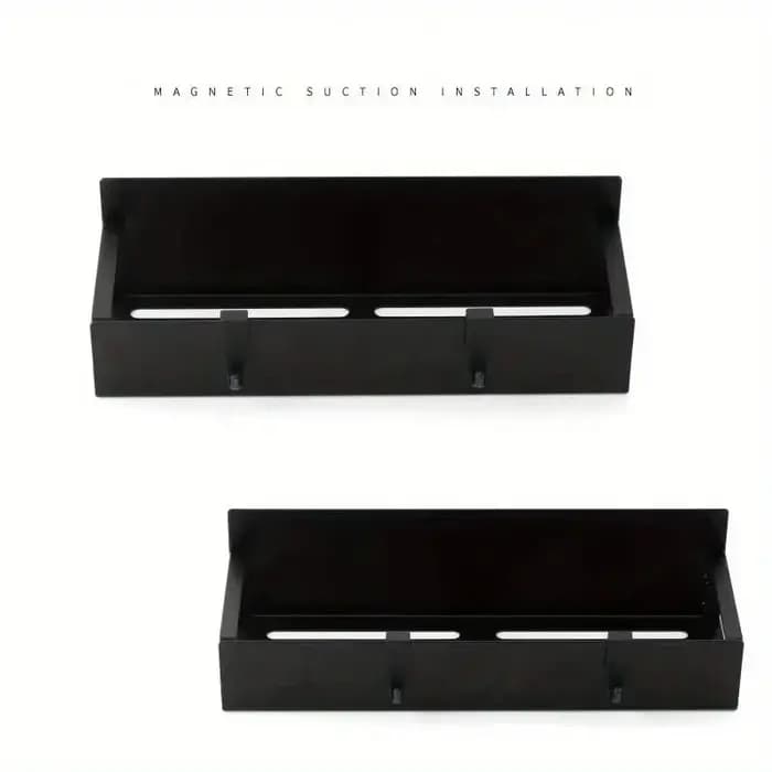 Étagère de rangement magnétique 2 pièces, support de rangement suspendu latéral pour réfrigérateur d