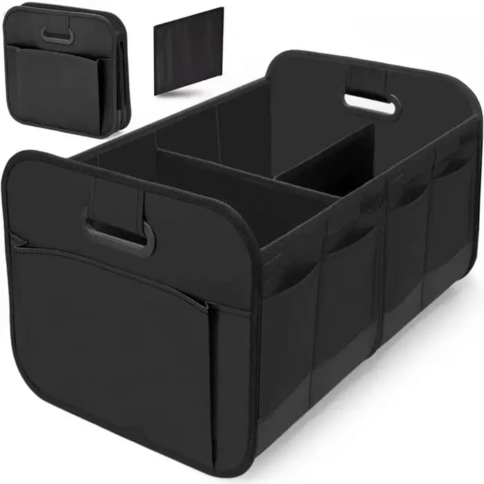 Boîte de rangement de voiture, boîte de rangement en tissu Oxford, boîte de rangement de coffre, gra