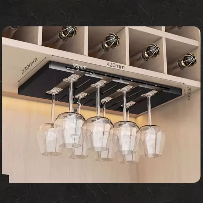 Porte-bouteille sans Perforation pour vins verticaux