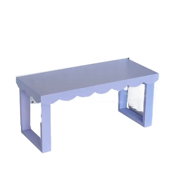 Étagère de rangement simple en bois pour la maison