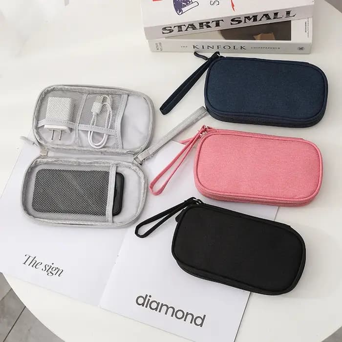 1 Nouveau sac de rangement pour câbles de données