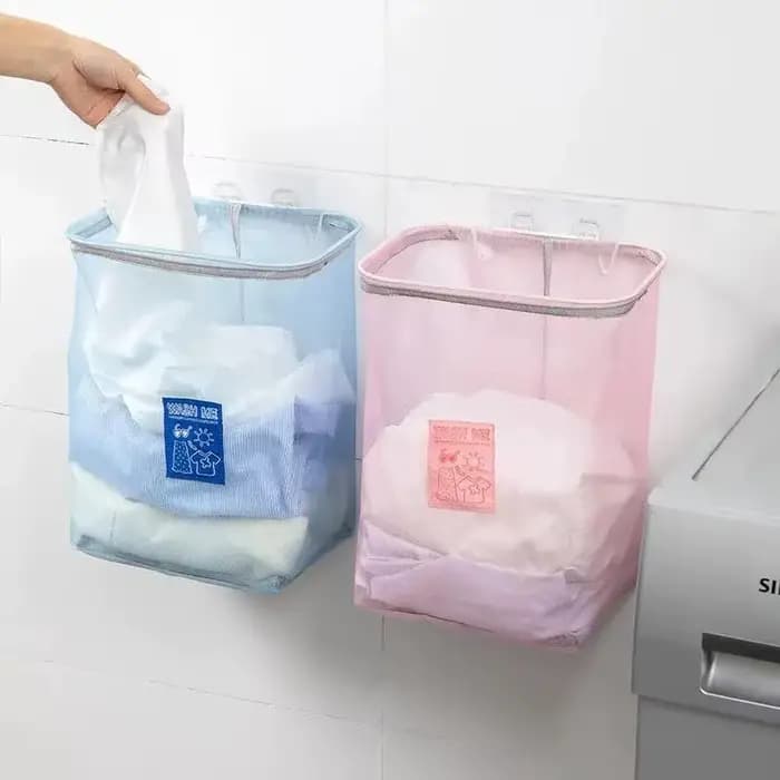 Panier à linge mural pliable