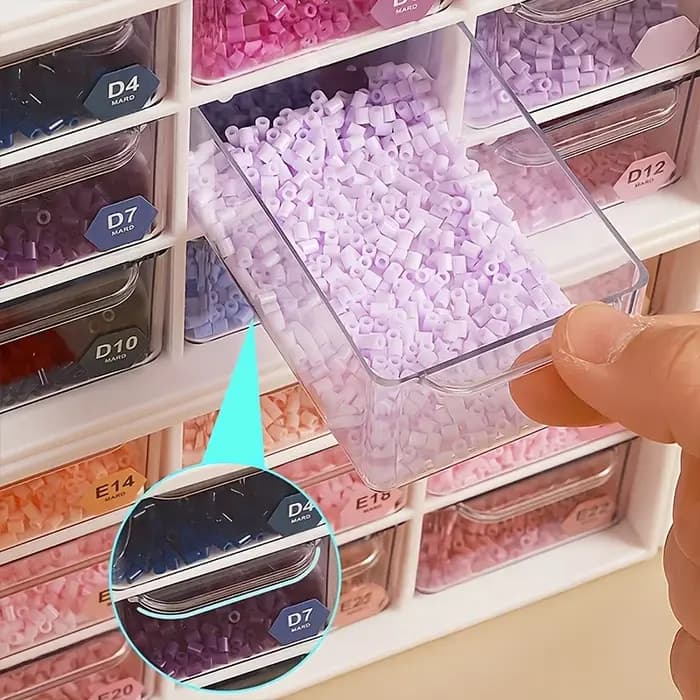 Boîtes de rangement de bureau à 9 compartiments