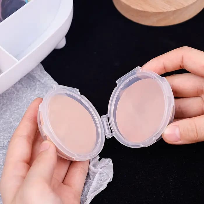 Boîtes à bouffantes de poudre pliantes à Double couche