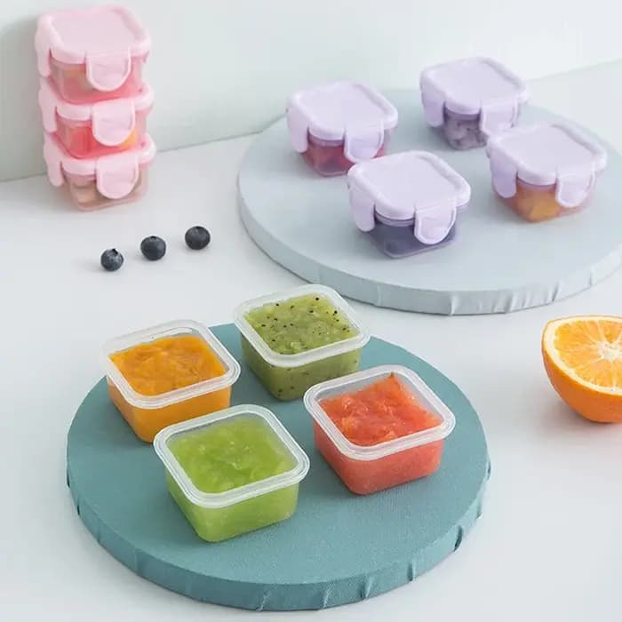 Mini boîte de rangement de cuisine avec couvercle étanche