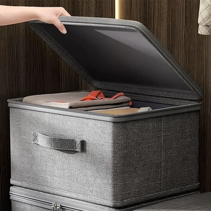 Boîte de rangement pour vêtements verrouillable avec serrure par mot de passe