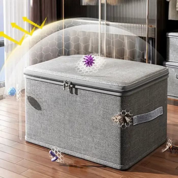 Boîte de rangement verrouillable avec couvercle