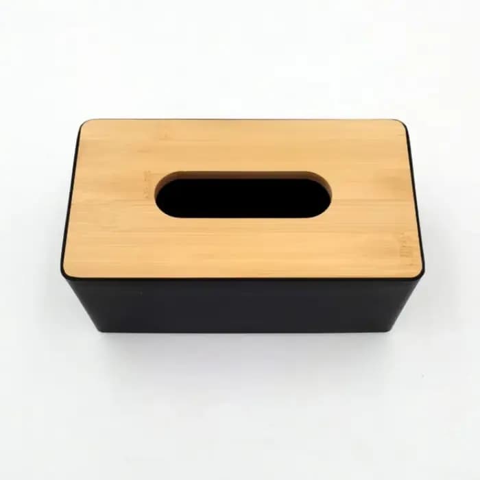 Boîte à mouchoirs en bois épaissie, boîte de rangement pour papier de bureau, porte-serviettes de voiture élégant, distributeur de serviettes, décoration de bureau
