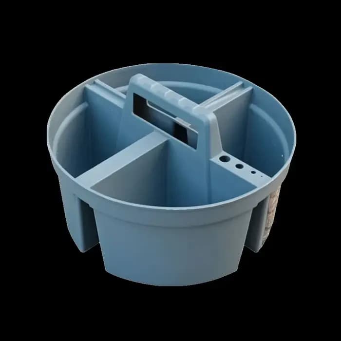 Boîte de rangement en plastique à quatre compartiments