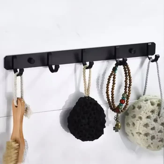 HOTowel-Crochet Mural Simple en Aluminium pour Vêtements