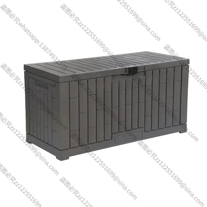 Boîte de rangement extérieure pour jardin