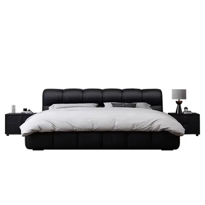 Espace De rangement lit filles dormir salon en bois lit Double moderne luxe rembourrage Meuble De Chambre meubles