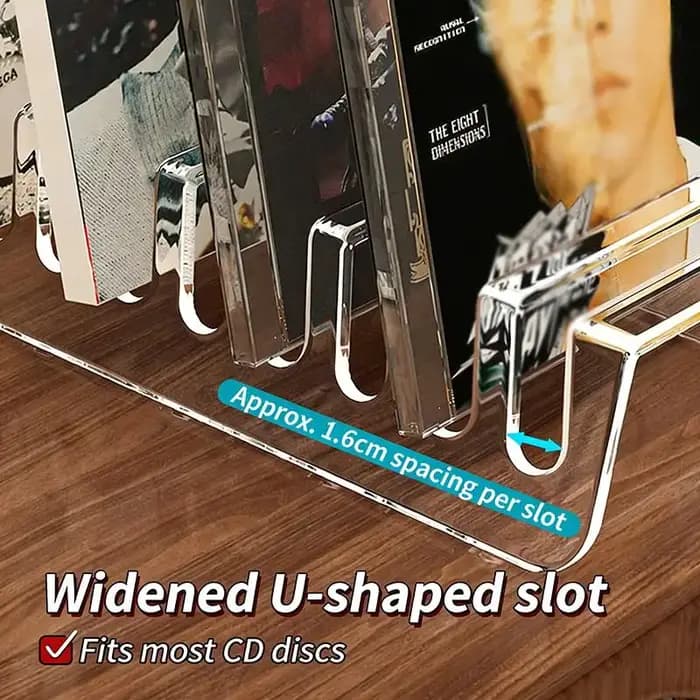 Étagère de présentation CD 2 pièces