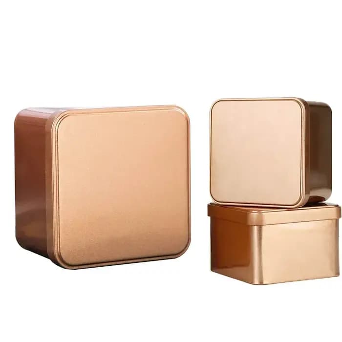 Mini boîte de rangement en métal