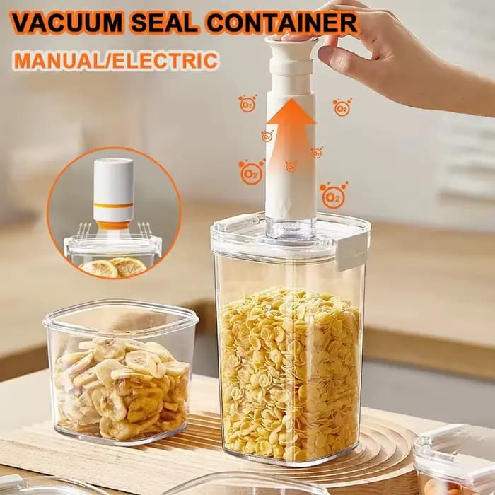 Récipient scellé sous vide pour grains de café électriques