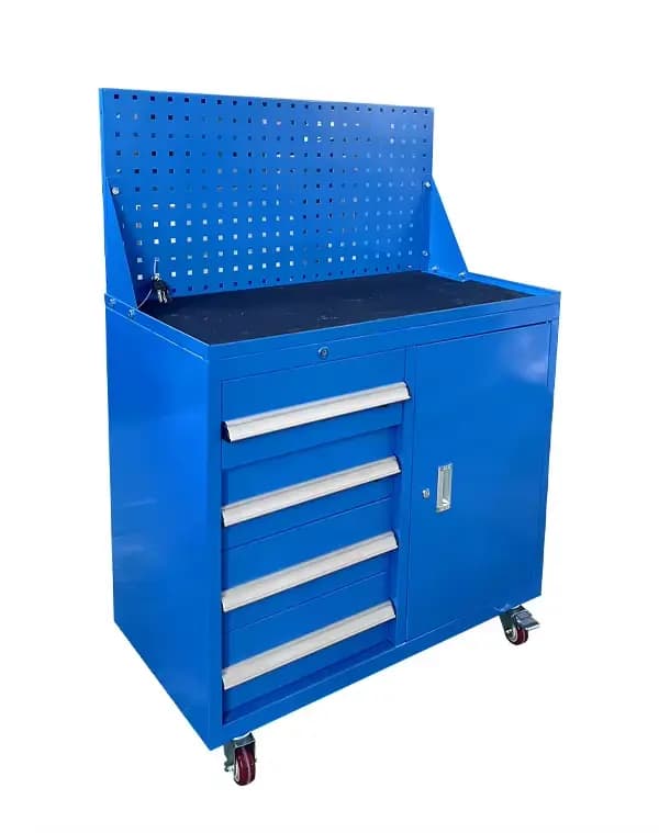 Camion de rangement multifonction pour pièces mobiles avec quatre tiroirs