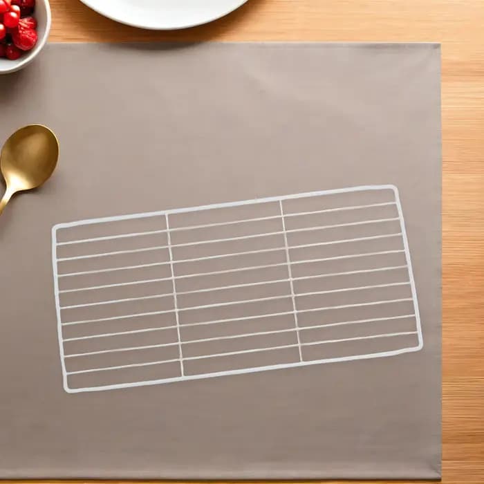 Étagère métallique de séparation pour réfrigérateur, grille en maille métallique, organisateur, divi