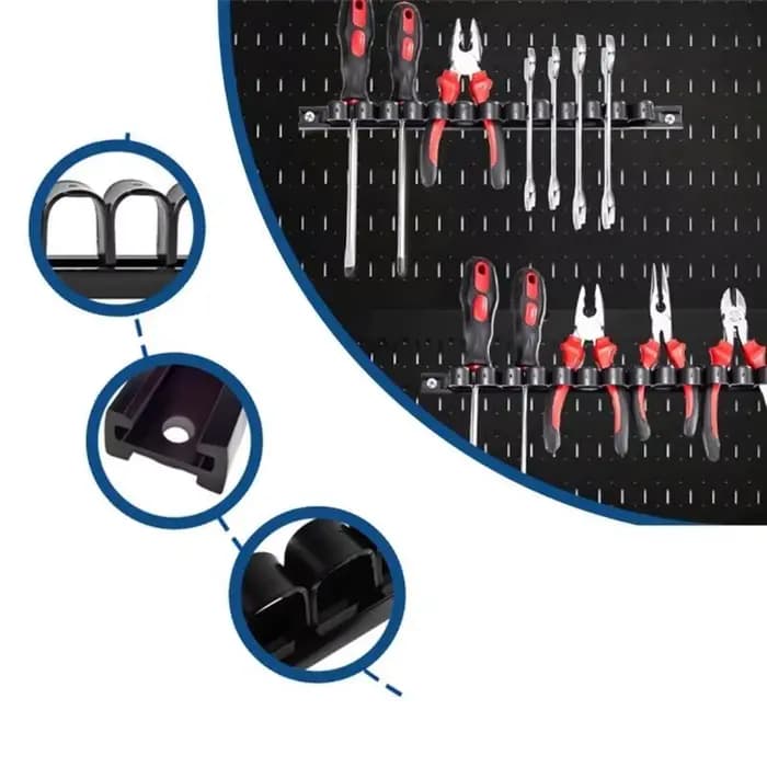 E8BD Organisateur tournevis solution stockage pratique pour les salles d'outils à domicile accédez facilement vos