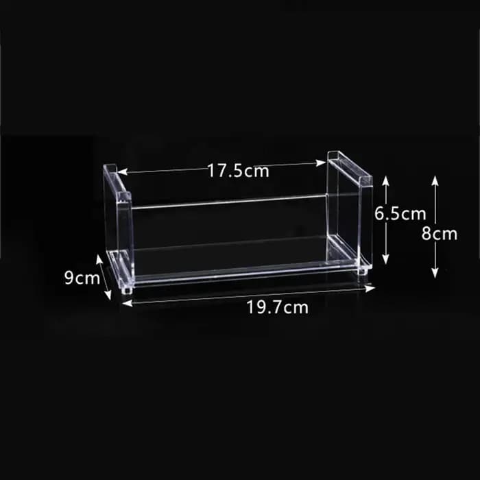 Présentoir transparent pour Figurine Pop, bocaux d'assaisonnement, rangement de cosmétiques, rouge à