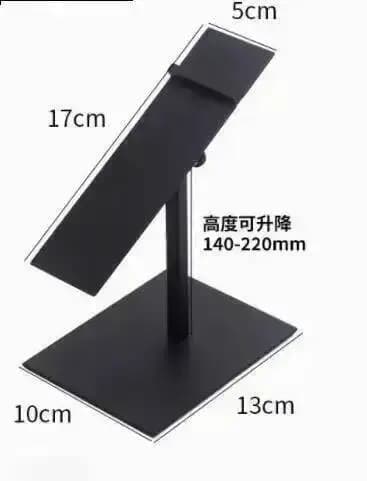 1 pièces étagère à chaussures Table porte-chaussures support bureau chaussure Riser présentoir vêtement magasin