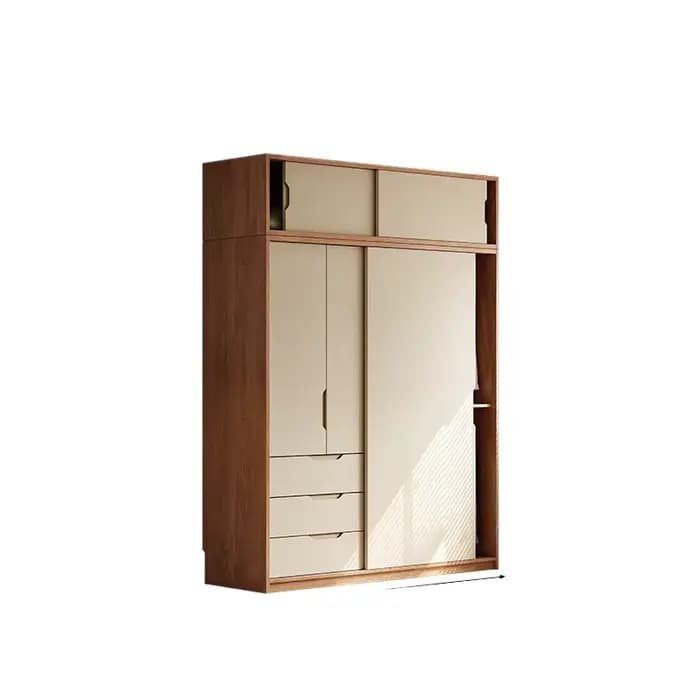 Armoire en bois pour chambre à coucher