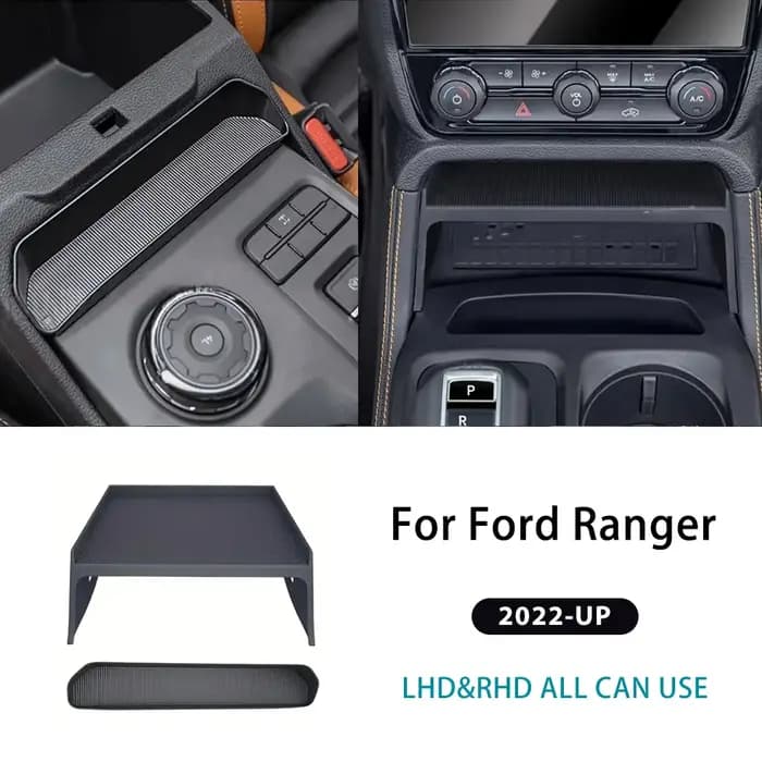 Boîte de rangement centrale pour Ford Ranger T9 2022 2023 2024 2025