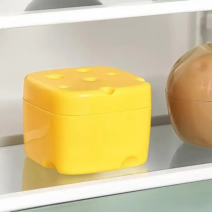 1 pièce Boîte de conservation pour tranches de fromage et blocs de beurre