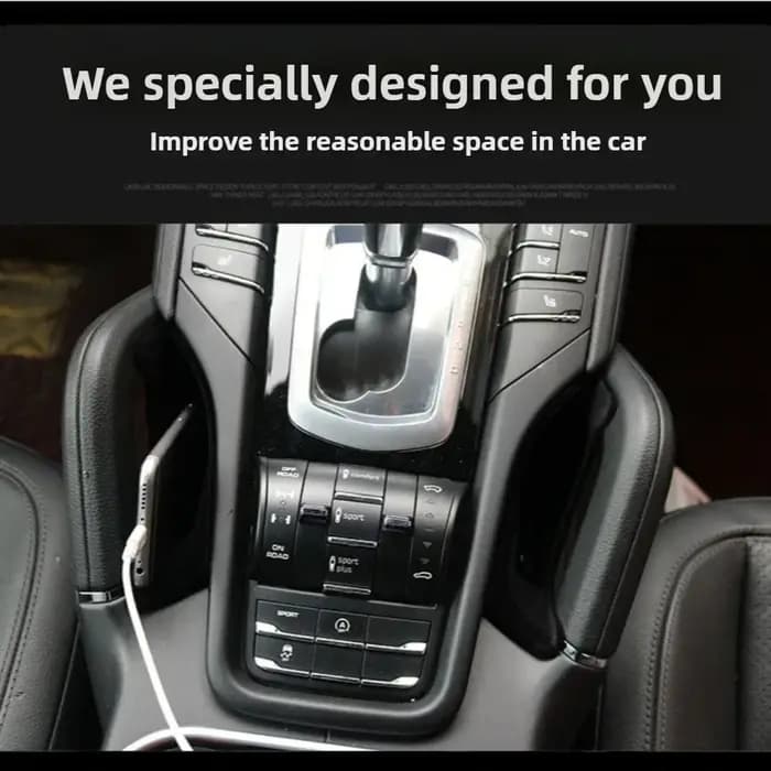 Nouveau pour Porsche Cayenne 2011-2018 Console centrale Gap boîte de rangement accessoire de voiture accoudoir Central