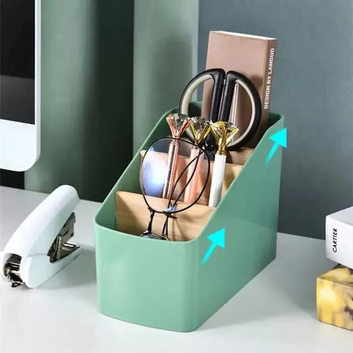 Boîte de rangement trapézoïdale de bureau