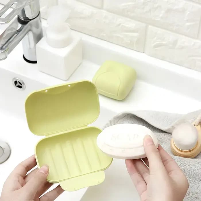 Boîte à tampons en plastique multicolore Macaron, boîte de rangement portable scellée avec couvercle, créative et faite à la main, adaptée aux voyages d'affaires, Regina