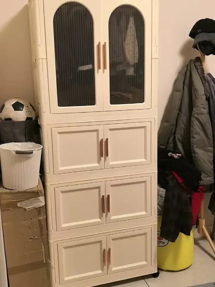 Armoire de rangement modulaire grande capacité