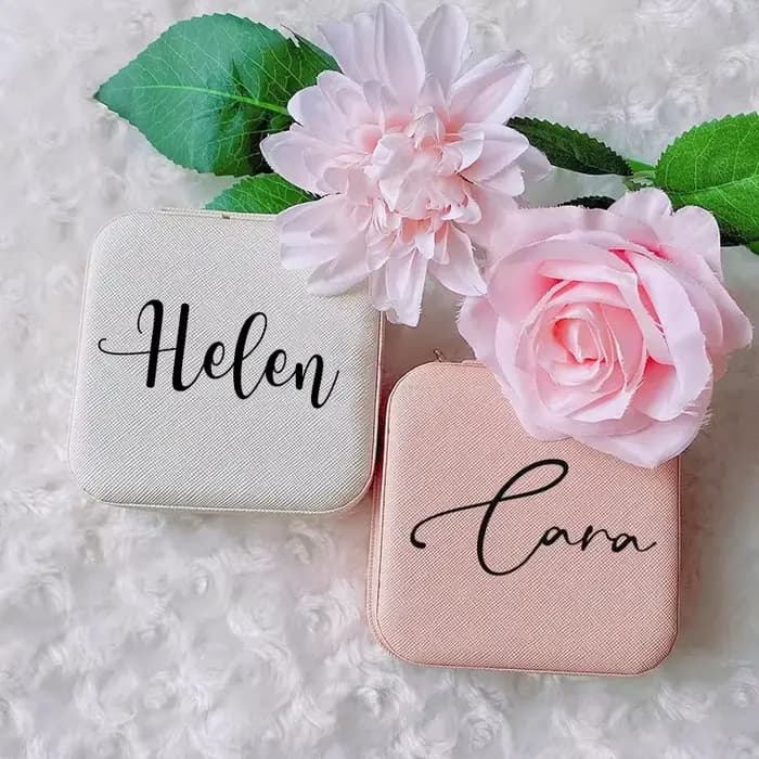 Boîte à bijoux personnalisée pour filles