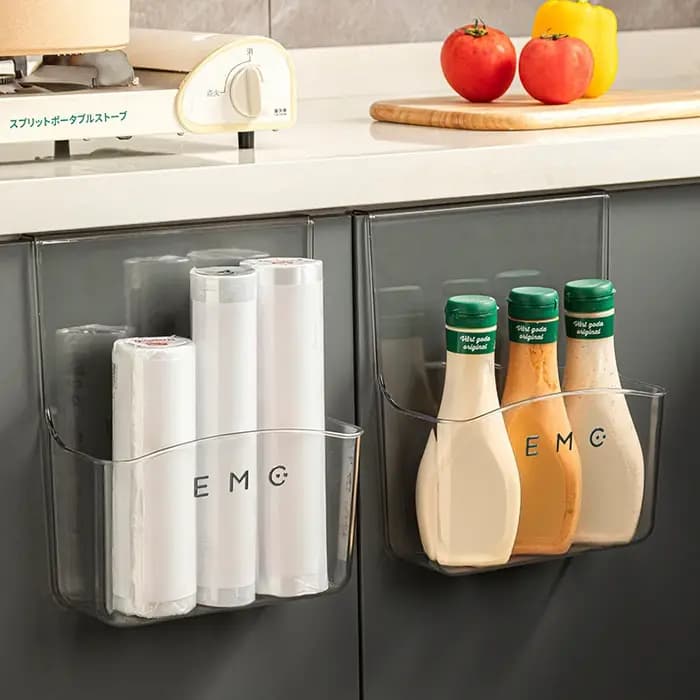 Support suspendu de porte d'armoire de cuisine