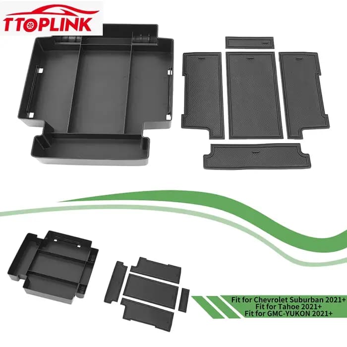TTOPLINK – boîte de rangement pour accoudoir de Console centrale intérieure ABS