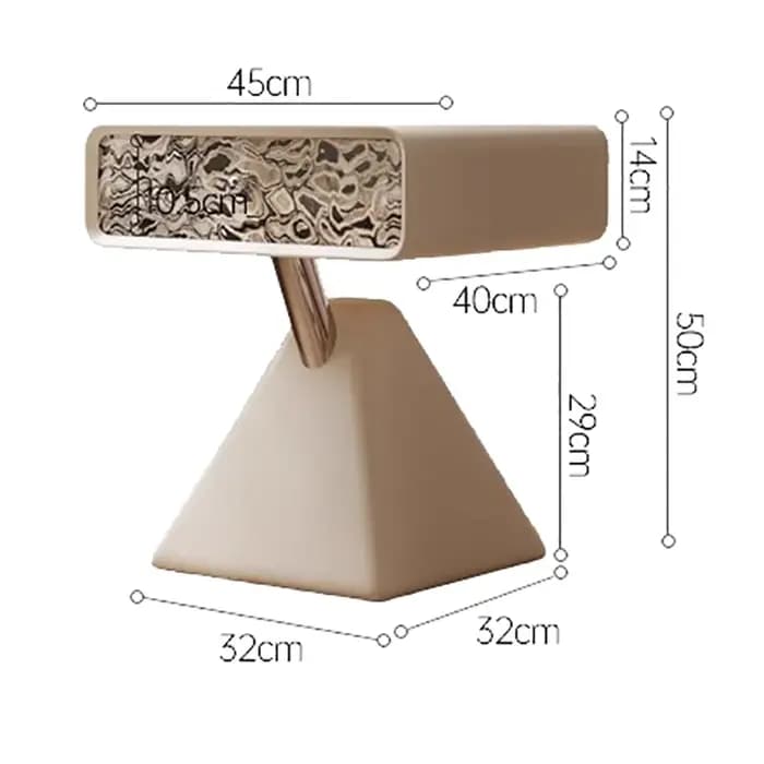 Avec rangement Design tables de chevet petit avec tiroirs chambre tables de chevet de luxe Chic Tabl