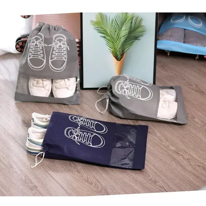 Sac de rangement pour chaussures en tissu non tissé épaissi