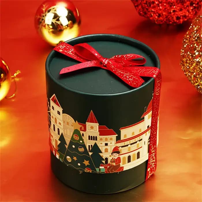 Boîte d'emballage cadeau de Noël pour la décoration de la maison