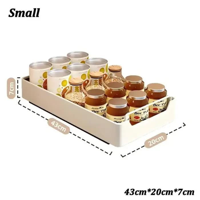 Support de rangement de cuisine en métal avec Rails coulissants