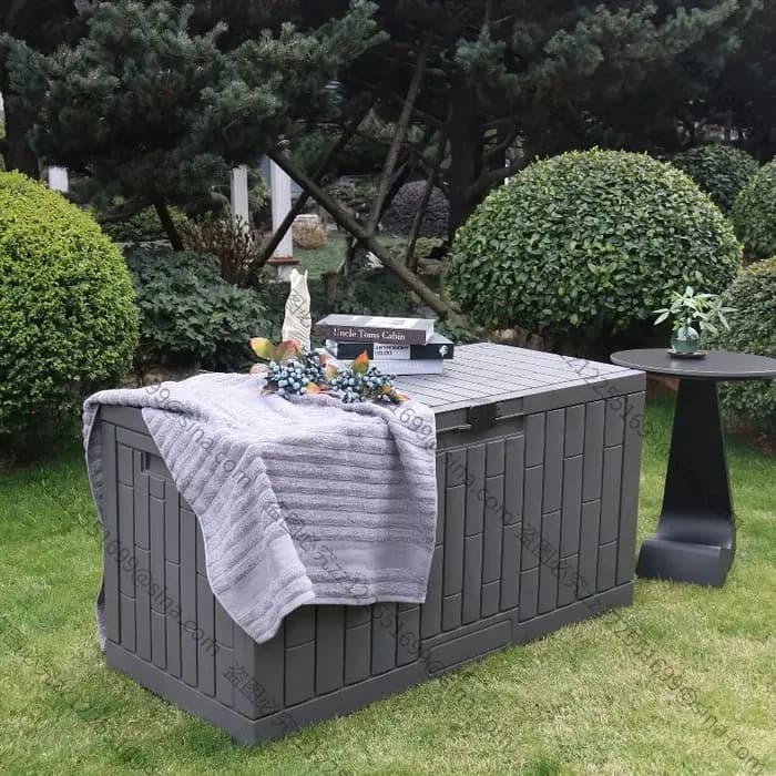 Boîte de rangement extérieure pour jardin