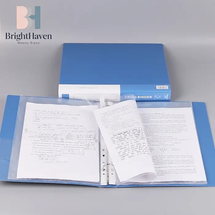 Organisateur de documents transparent pour classeur à feuilles mobiles
