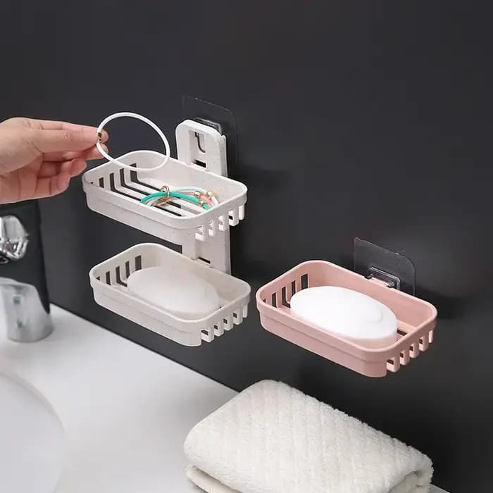 Porte-savon de douche, accessoires de salle de bain