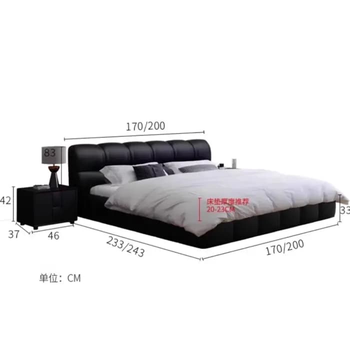 Espace De rangement lit filles dormir salon en bois lit Double moderne luxe rembourrage Meuble De Chambre meubles