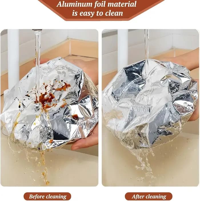 Couvre-plats réutilisables écologiques en aluminium, durables et isolants, pour bols, plats, rangement de cuisine et cuisson quotidienne