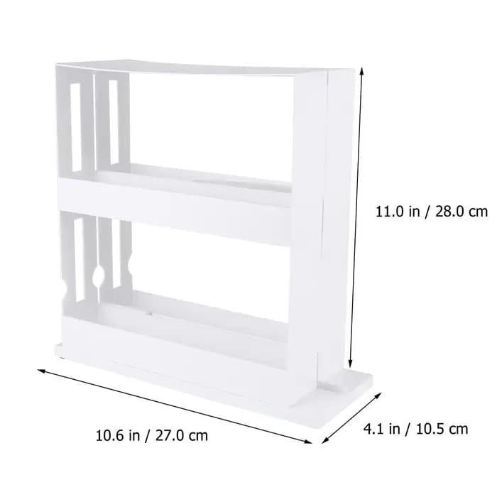 Armoire coulissante de rangement de cuisine à 2 niveaux