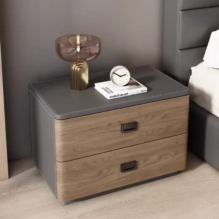 Petite table de chevet de rangement de style italien