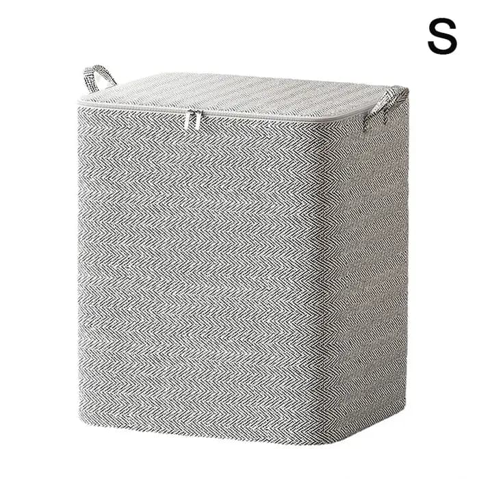 Sac de rangement pour vêtements de grande capacité avec poignée robuste pour la literie et les couvertures