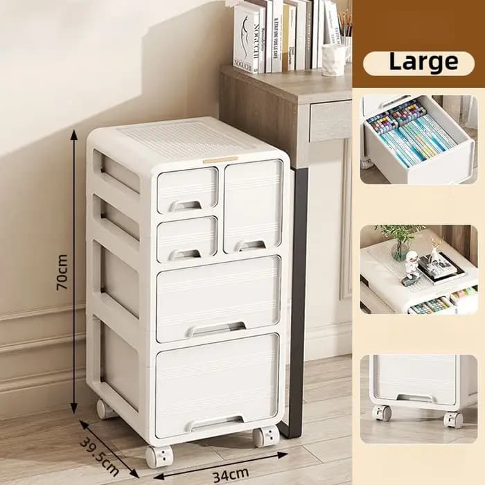 Armoire de rangement sous le bureau